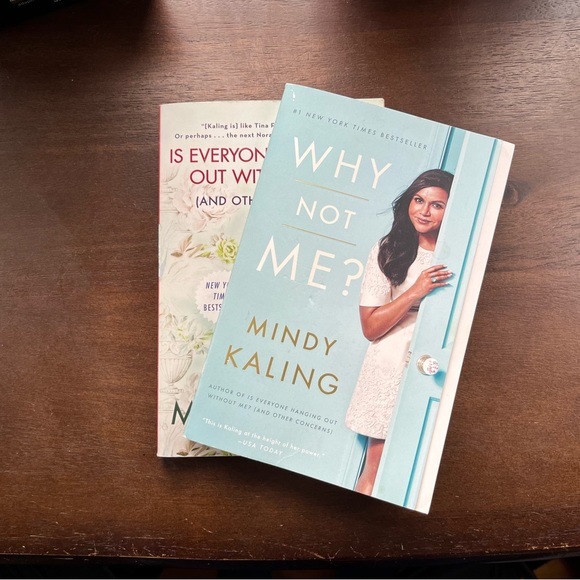 Mindy Kaling Books - Is Everyone Hanging Out Without Me? and Why Not Me? - Picture 3 of 8